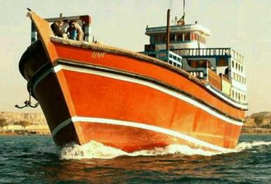 حمل و واردات كالا از دبي توسط لنج