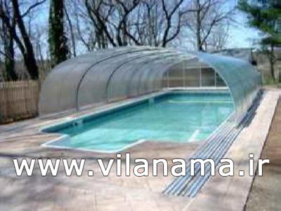 اجرای پوشش استخر با ورق های پلی کربنات در طرحهای متنوع - تصویر 1