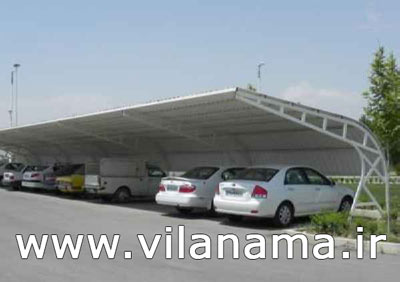 اجرای پارکینگ با سقف یو پی وی سی upvc با زیرسازی کامل - تصویر 1