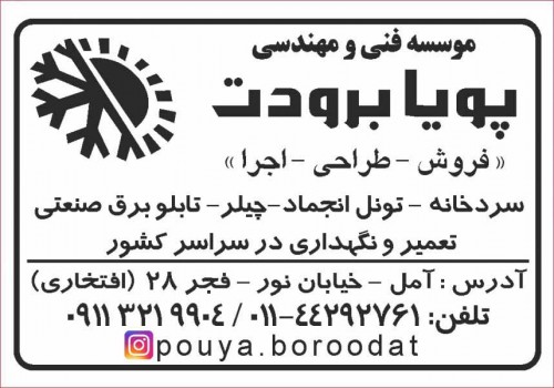 سیستم های برودتی، سرمایشی، انواع تابلو برق