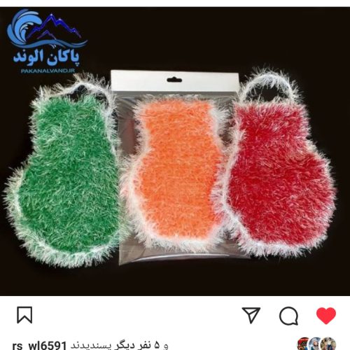 تولید وفروش انواع لیف توری،لیفهای دستبافت کاموا - تصویر 4