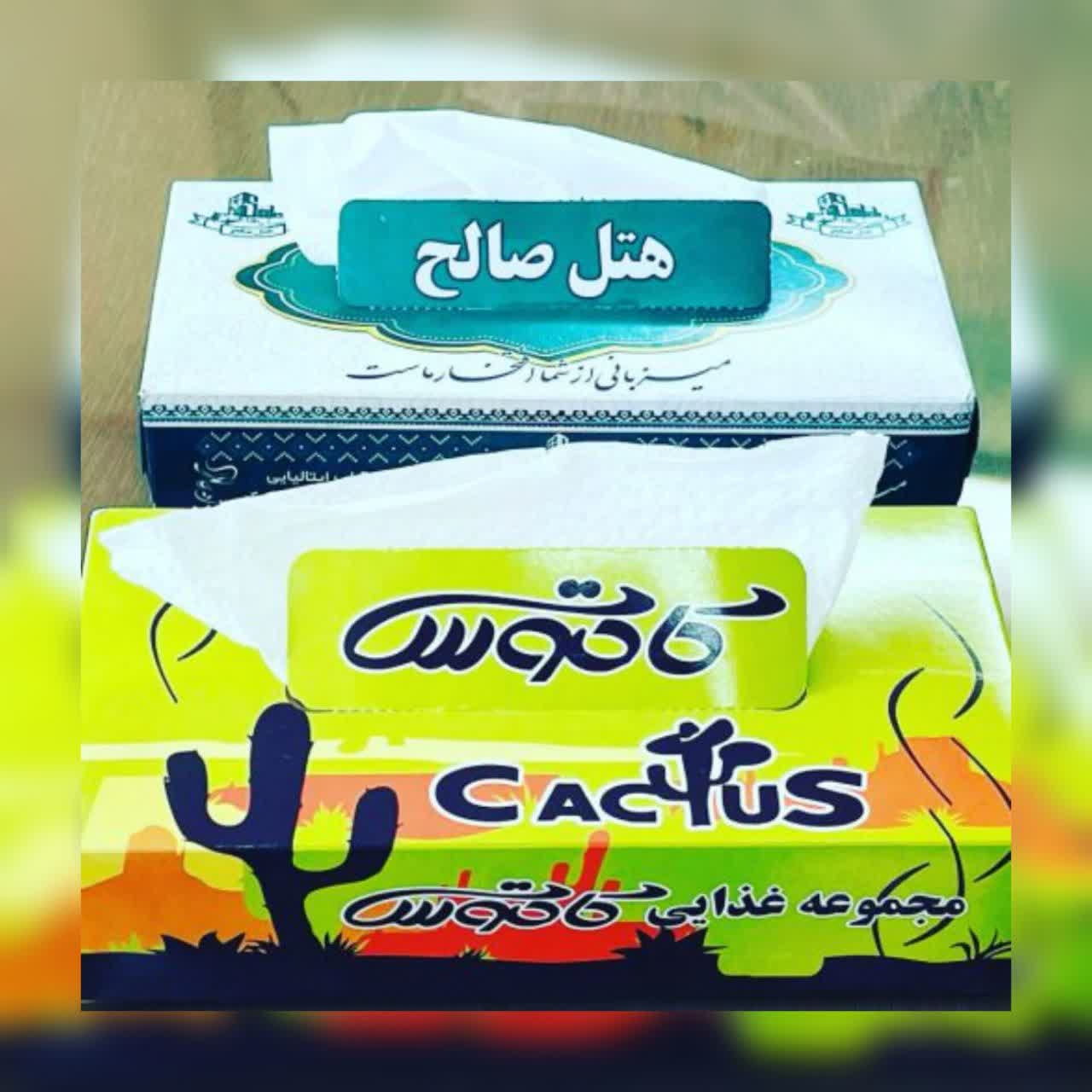 تولید انواع دستمال کاغذی های جعبه ای تبلیغاتی - تصویر 2