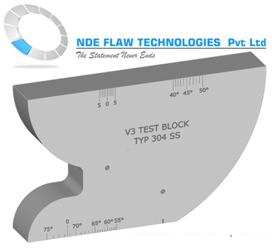 بلوک کالیبراسیون V3 فولاد کربنی - تصویر 1