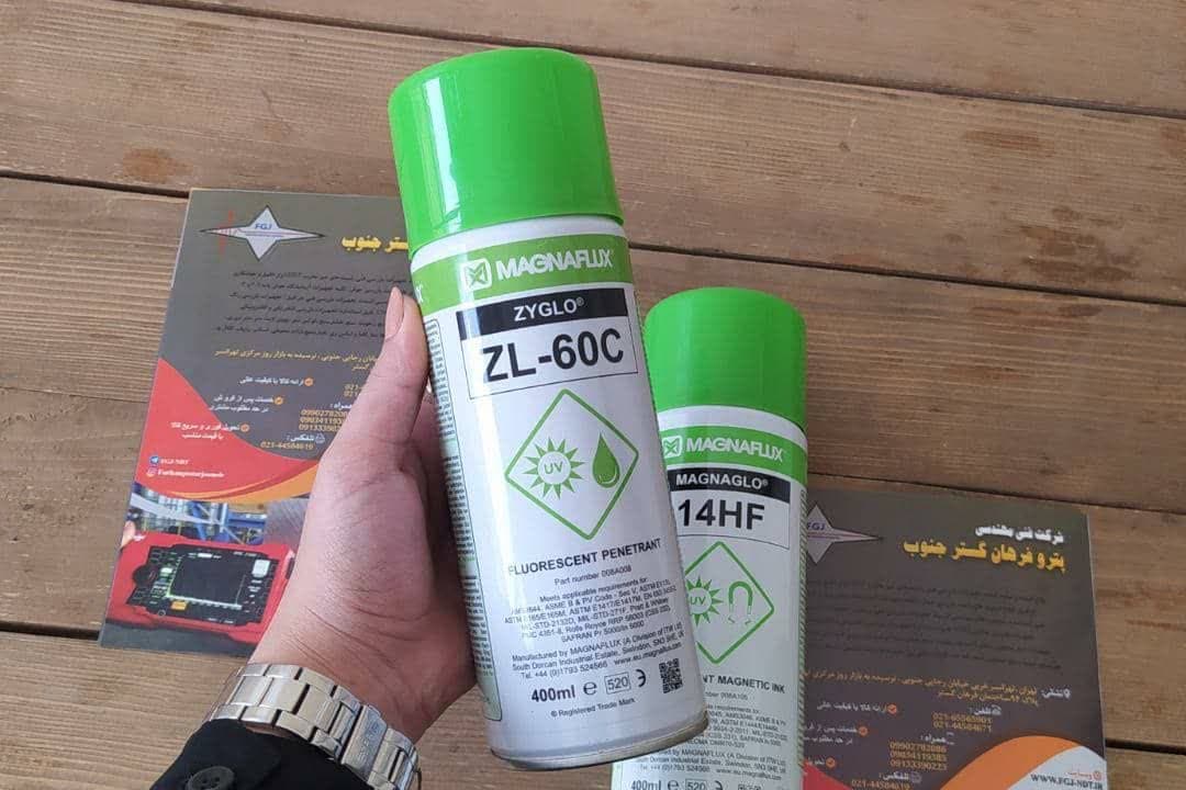 اسپری فلورسنتی PT کدZL60C برند مگنوفلاکس انگلیسی - تصویر 1