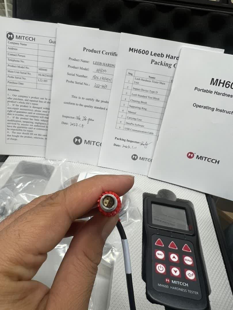 سختی سنج پرتابل فلزات برندMITECH مدلMH600 - تصویر 4