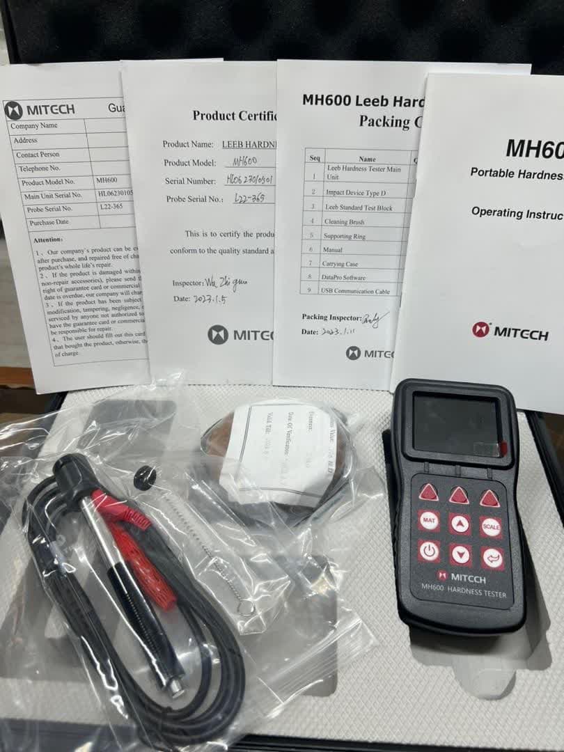 سختی سنج پرتابل فلزات برندMITECH مدلMH600 - تصویر 5
