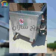 تولید سطل زباله شهری - تولید سطل زباله گالوانیزه - تصویر 1