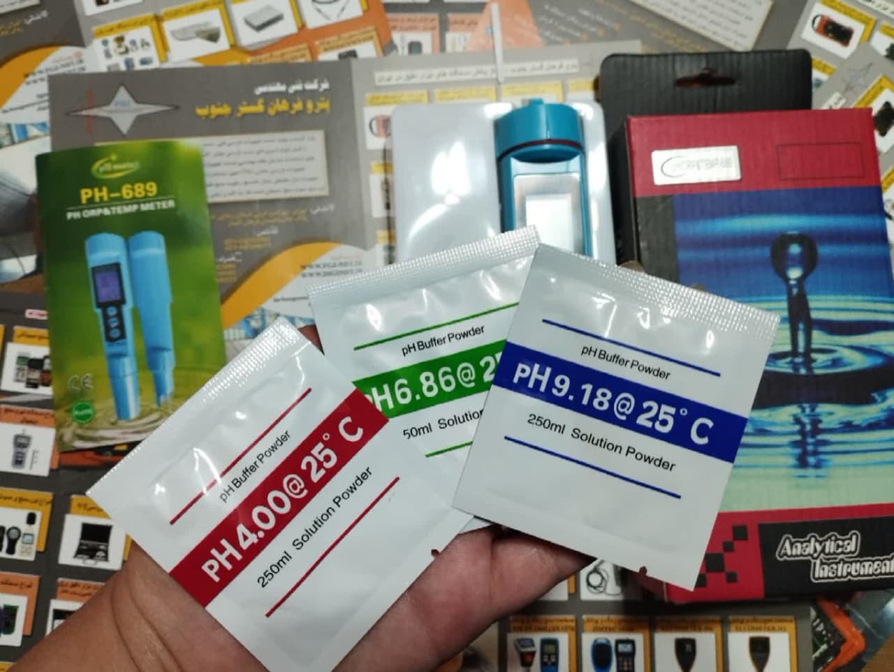 پی اچ متر قلمی 3 کاره برند CEM مدل PH-689 - تصویر 5