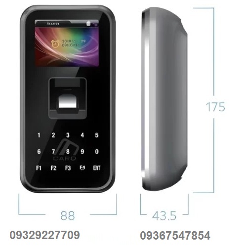 دستگاه کنترل تردد و دستگاه حضور و غیاب AC5000 - تصویر 3