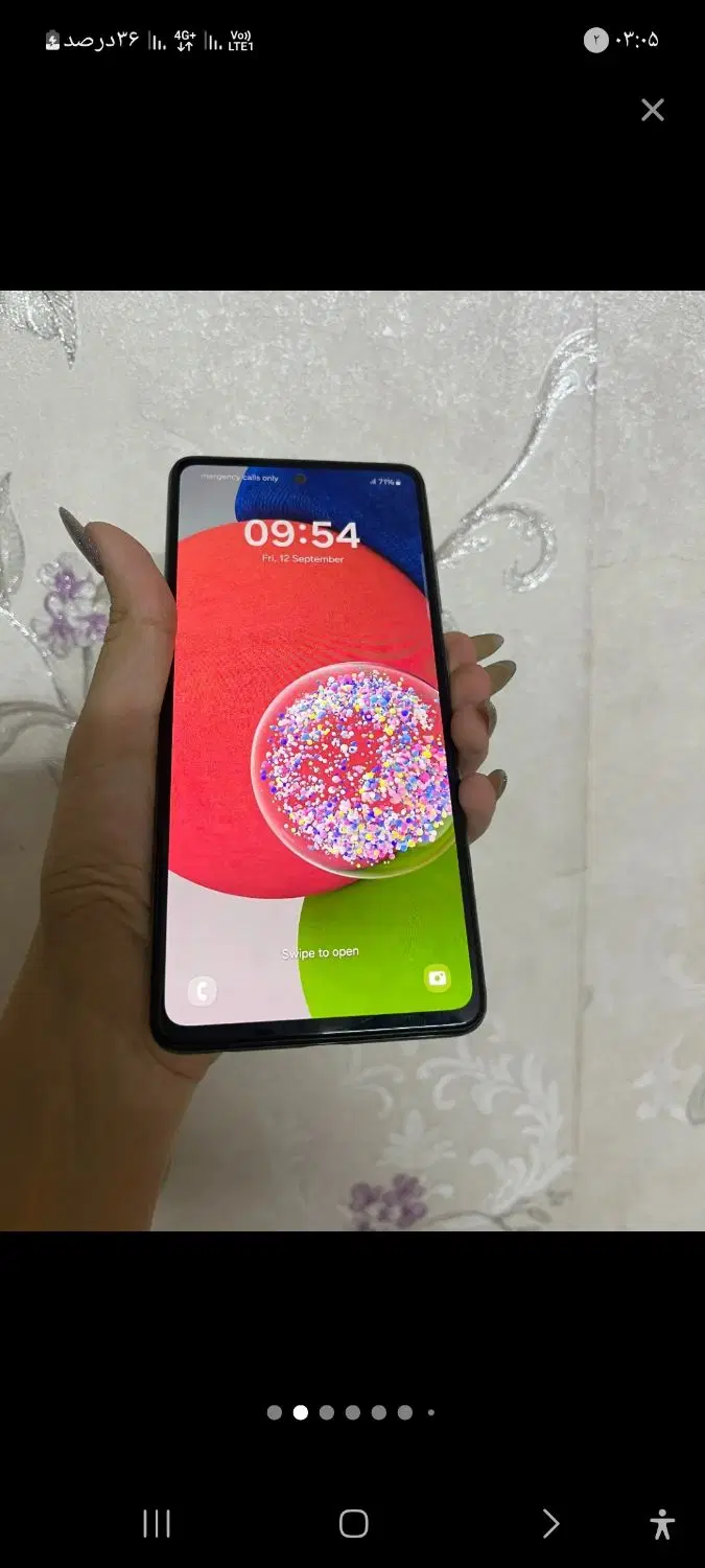 گوشی سامسونگ a 52 - تصویر 7