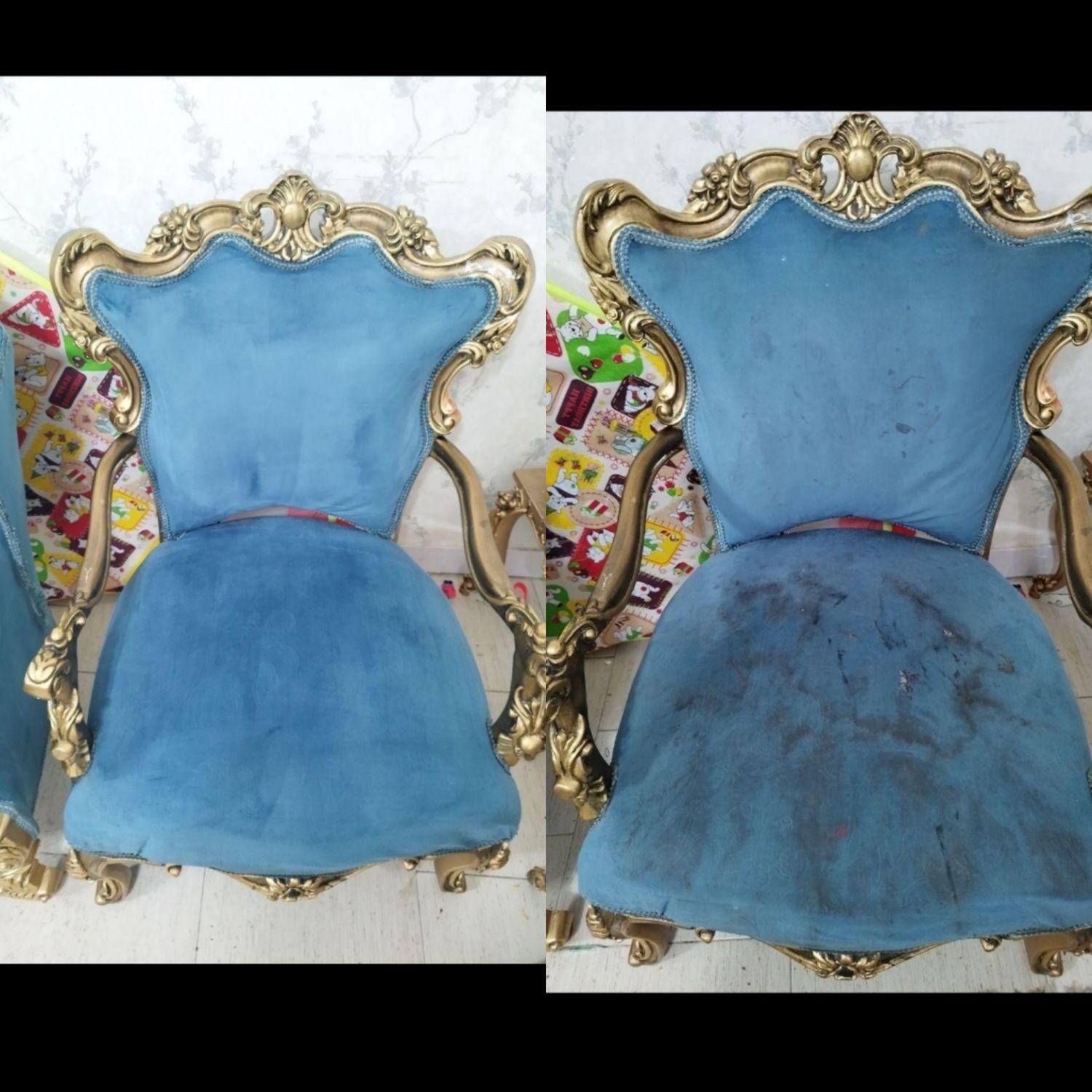 شرکت مبل شویی_ماد_کل کرج شستشوی درمنزل شستن صندلی - تصویر 4