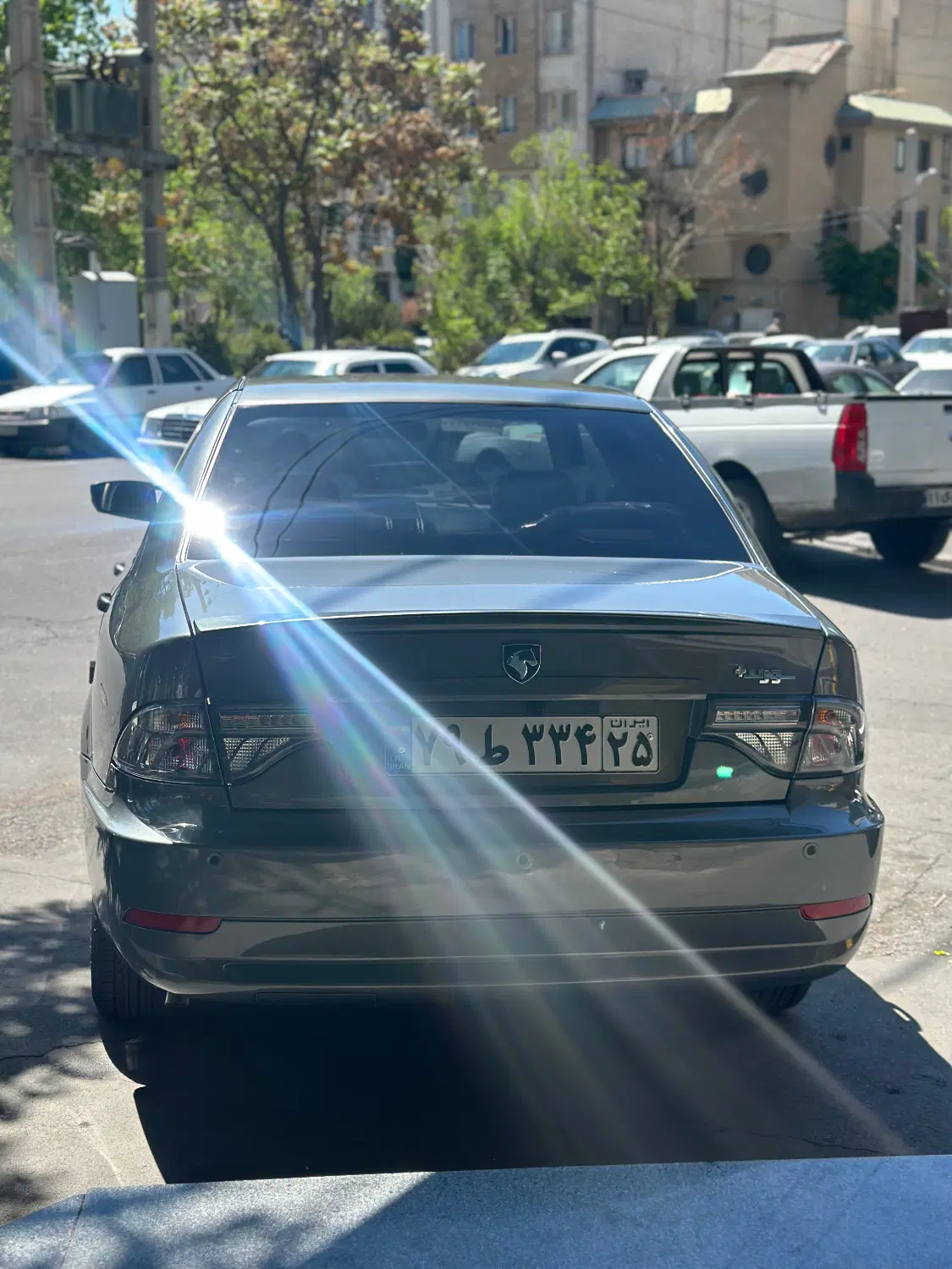 سورنxu7_ef7_رنگبندی صفر روز تحویل نمایندگی مدل۴۰۵ - تصویر 6